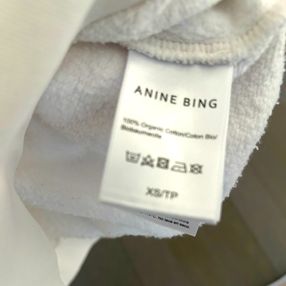 Anine Bing Jaci Sweatshirt Smiley - Picture 8 of 8